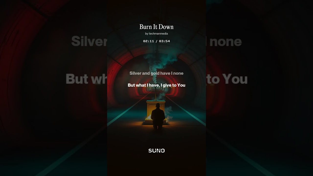 Burn It Down #suno #christianmusic #blessed #silver #gold