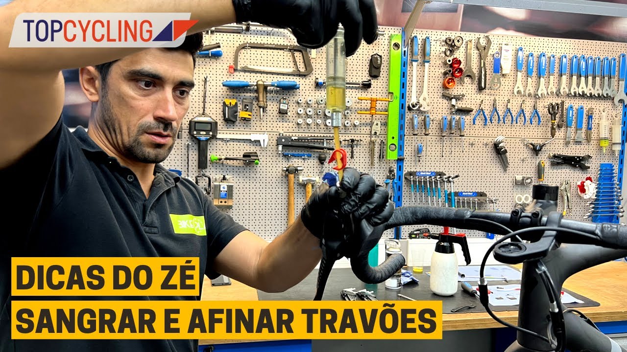 Sangrar e afinar travões de bicicleta | Dicas do Zé