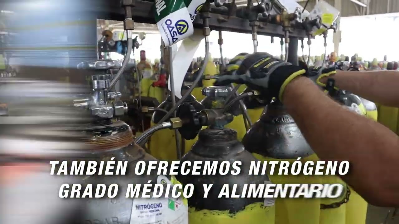 🔥 OASA: Líder en producción de nitrógeno y gases industriales | Calidad y entregas rápidas