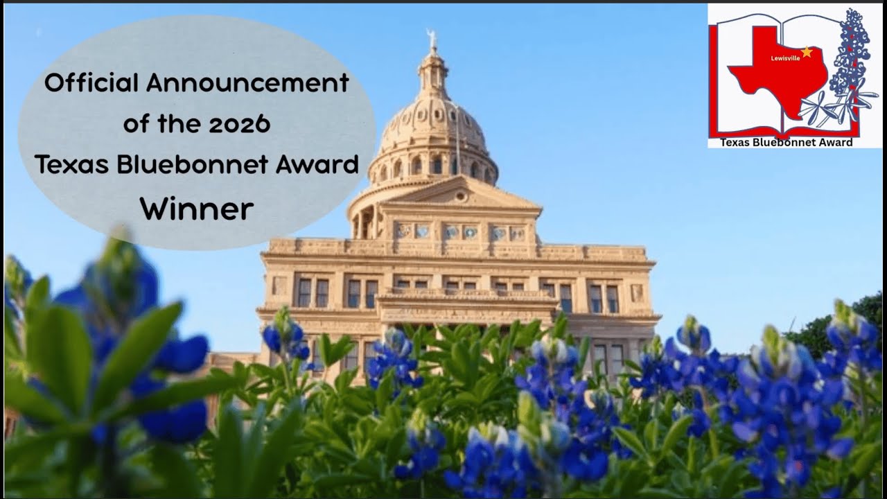 Видеоролик, объявляющий о присуждении премии Texas Bluebonnet Award 2026 года.