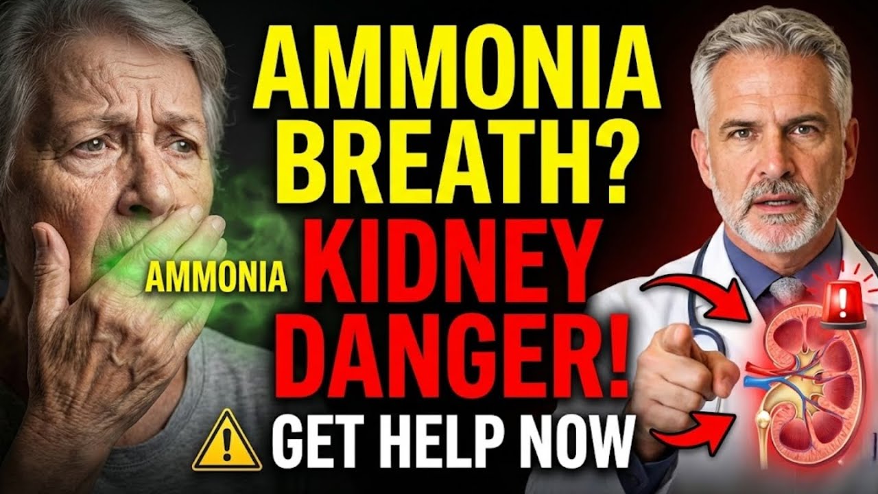If Your Breath Smells Like Ammonia, Your Kidneys Need Help Now