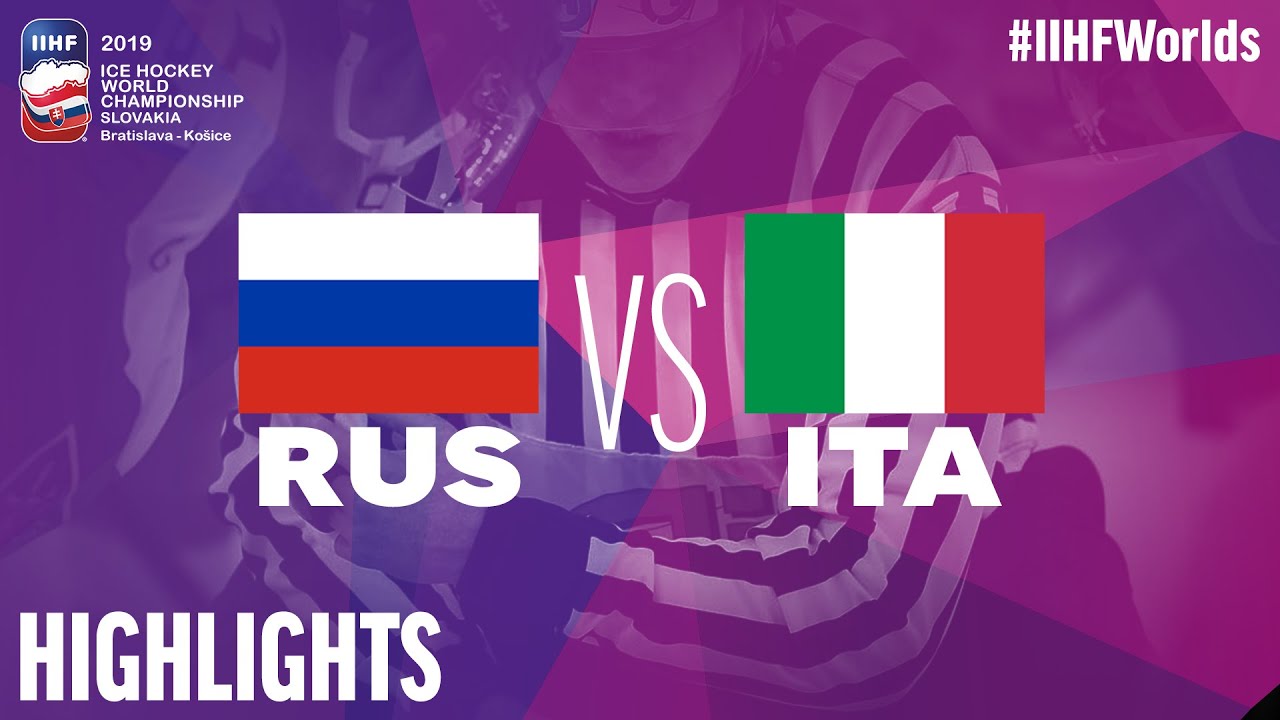 Russia vs. Italy - Game Highlights - #IIHFWorlds 2019