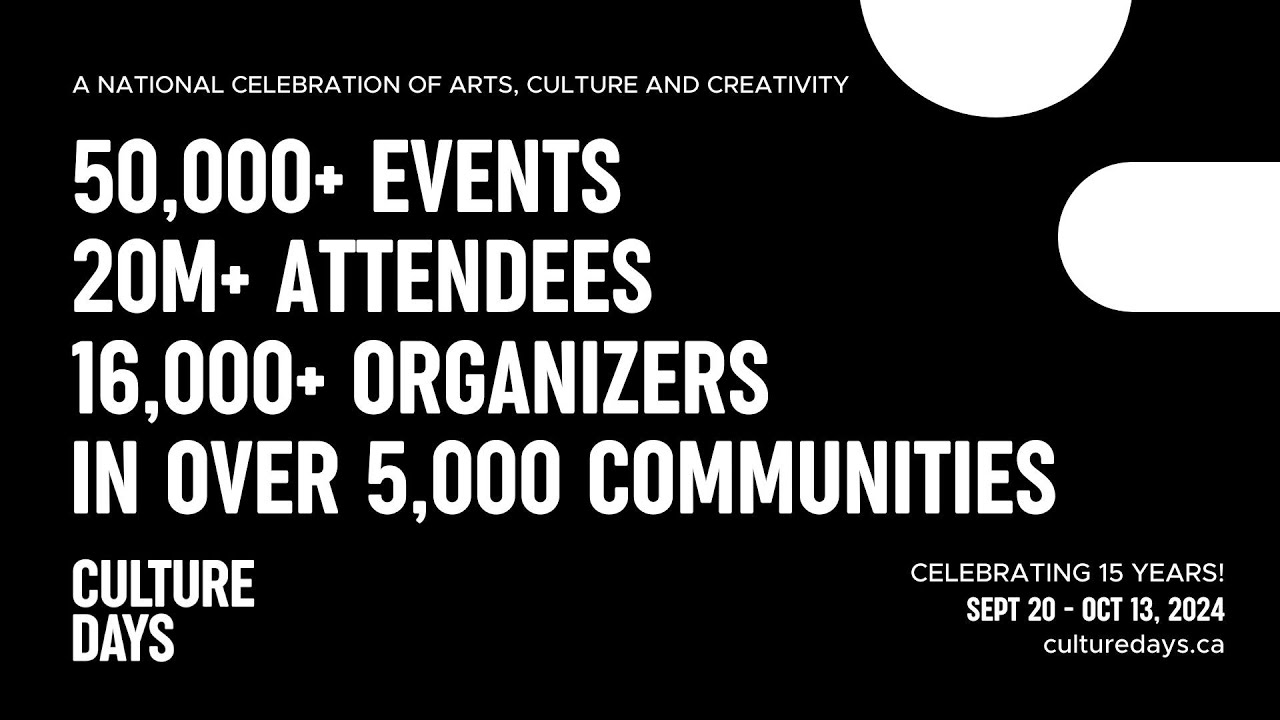 Culture Days 101 Info Session