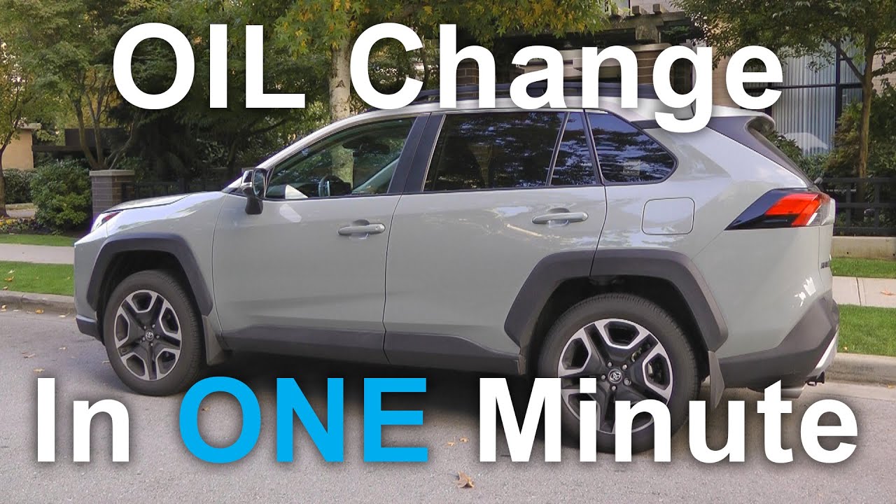 Toyota RAV4 (2019-2025): Oil Change In ONE Minute!