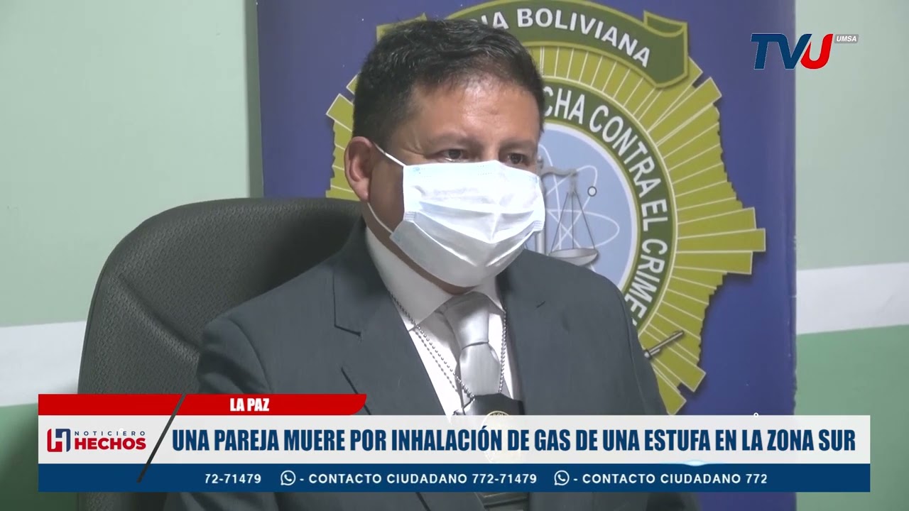 UNA PAREJA MUERE POR INHALACIÓN DE GAS DE UNA ESTUFA EN LA ZONA SUR