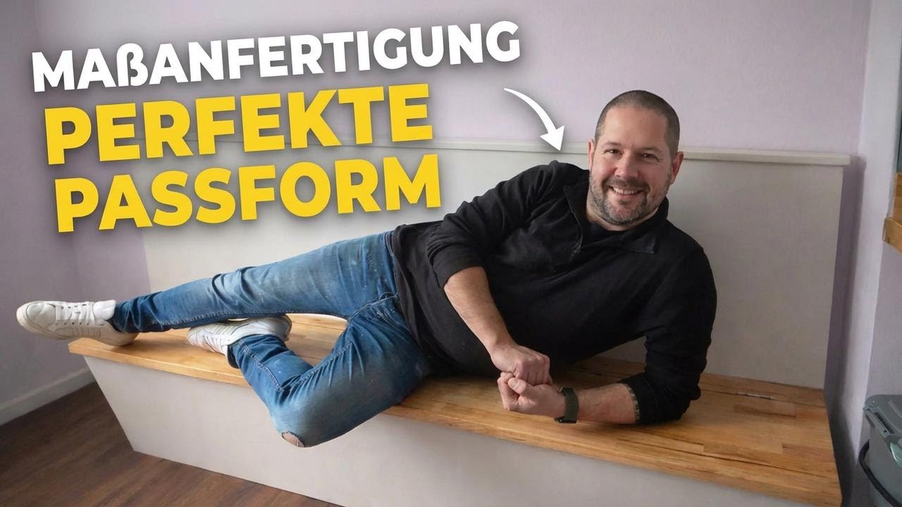 Diese Küche brauchte Sitzplätze – also hab ich schnell mal eine Bank gebaut