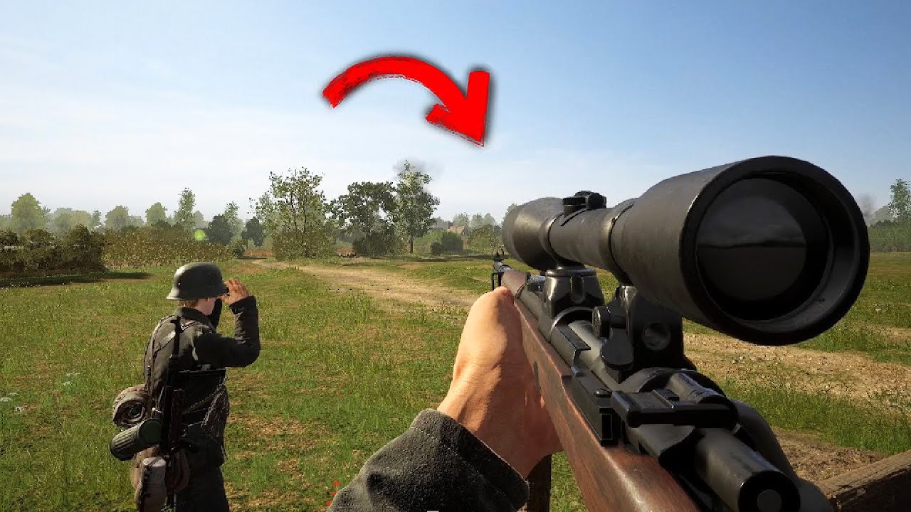 Kar98 Sniper против всей команды противника