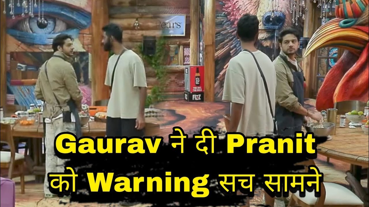 Bigg Boss 19 Gaurav khanna ने दी Pranit More को Warning Farhana के मां के जाते ही सच सामने