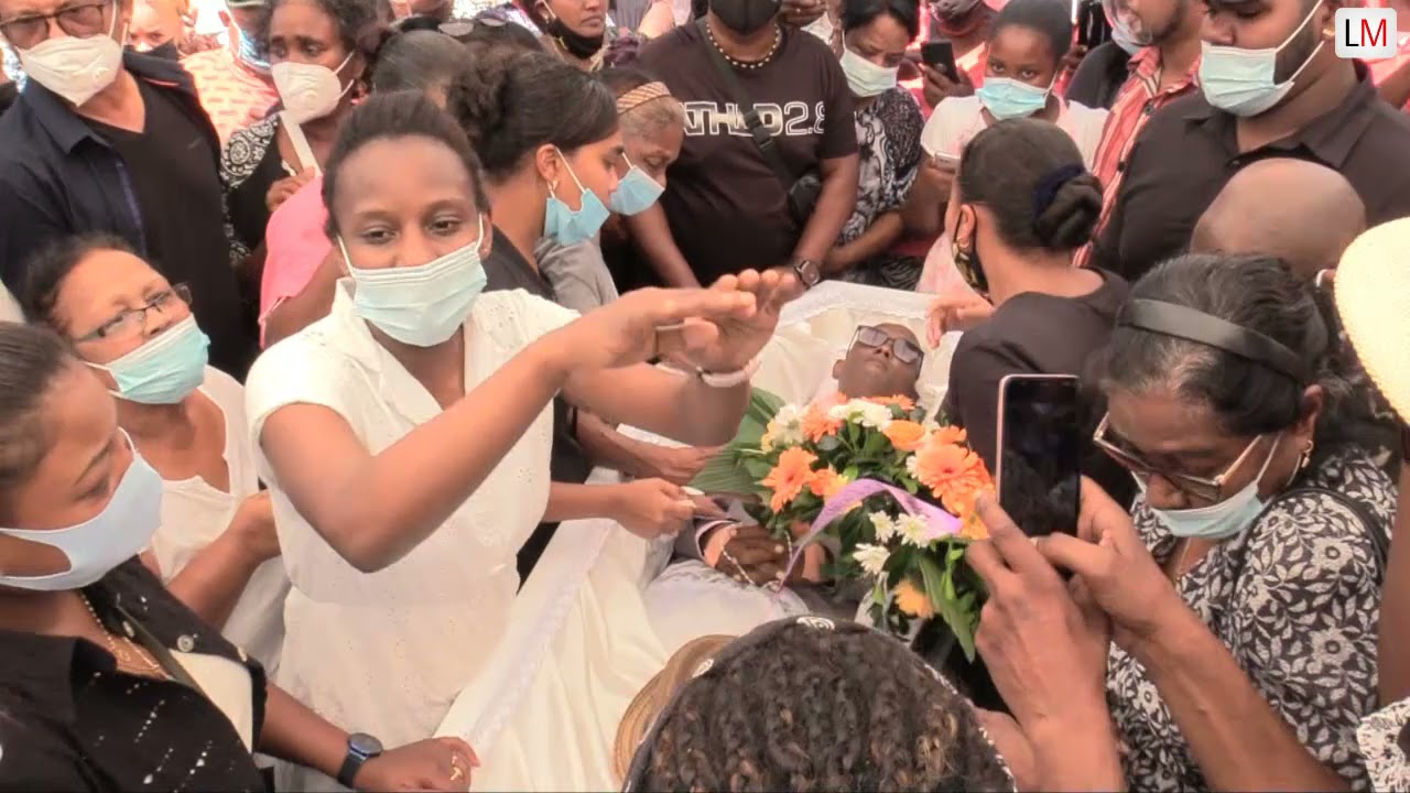 Funeral of Singer Lin