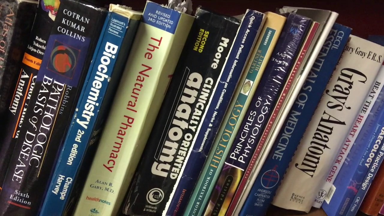 WHAT BOOKS ARE IN MY OFFICE?  MEDICAL SCHOOL MEMORIES!  DR. MICHAEL LEWIS, MD
