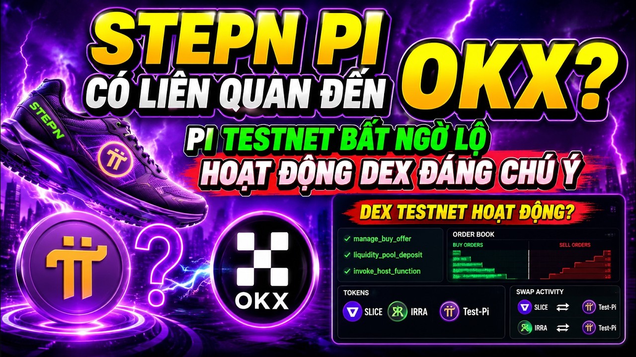 STEPN PI C&oacute; Li&ecirc;n Quan Đến OKX? Pi Testnet Bất Ngờ Lộ Hoạt Động DEX Đ&aacute;ng Ch&uacute; &Yacute;