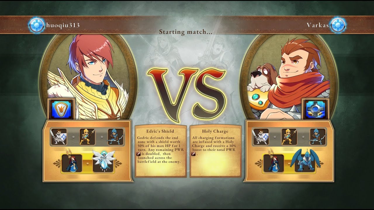 Might & Magic Clash of Heroes Definitive Edtion Multiplayer Gameplay (Playstation 4)