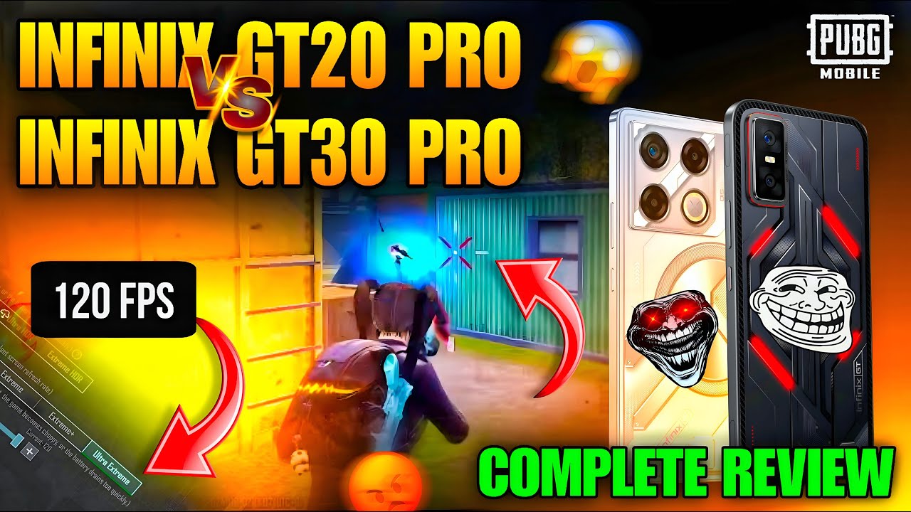 infinix gt 30 pro vs infinix gt 20 pro pubg test 2025 🔥 | full comparison | connectivity | graphics.