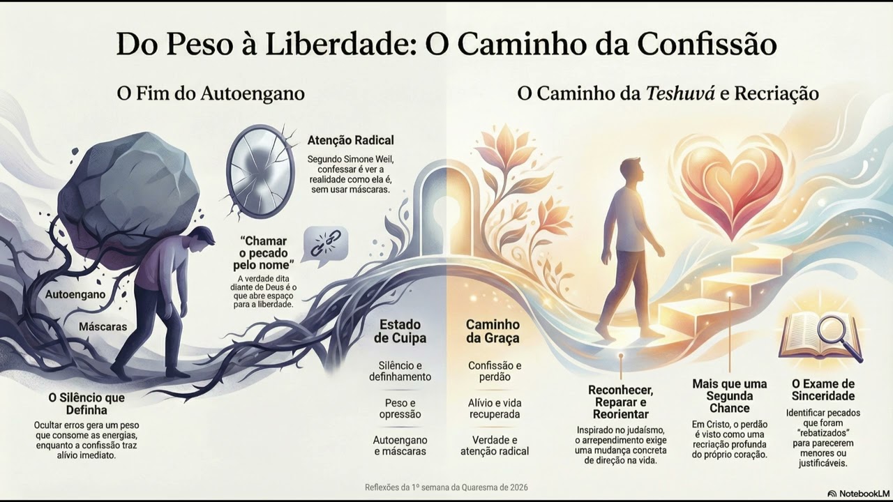 Evangelho do dia 27 de fevereiro de 2026 - Confissão Honesta