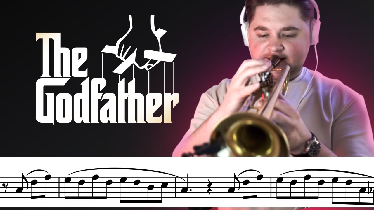 The Godfather on Trumpet (With Sheet Music)