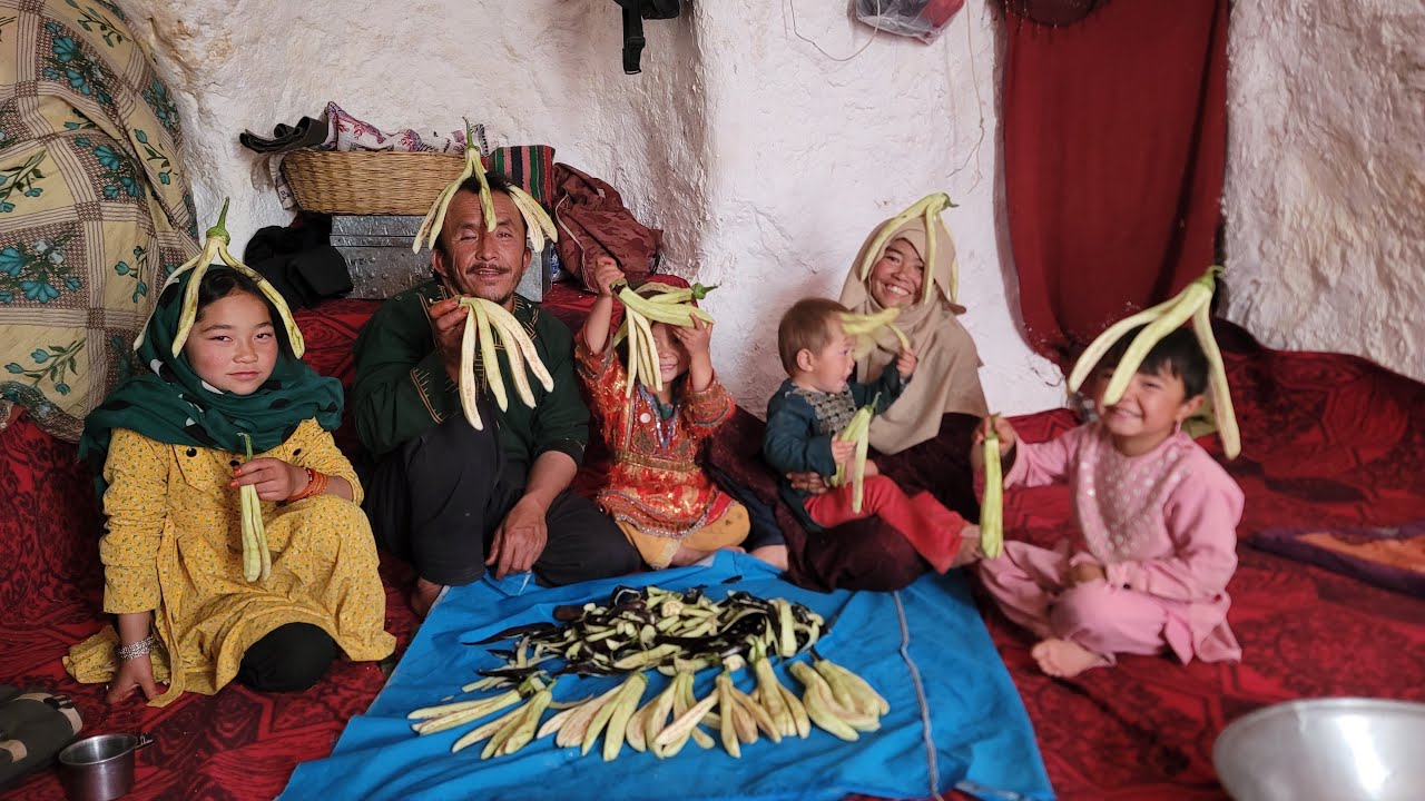 A Warm Meal in a Cold Afghan Village | Family Life Vlog