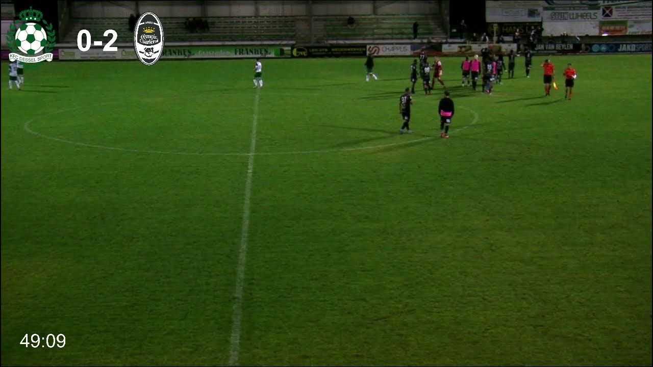 Match KFC Dessel Sport - Olympic Charleroi