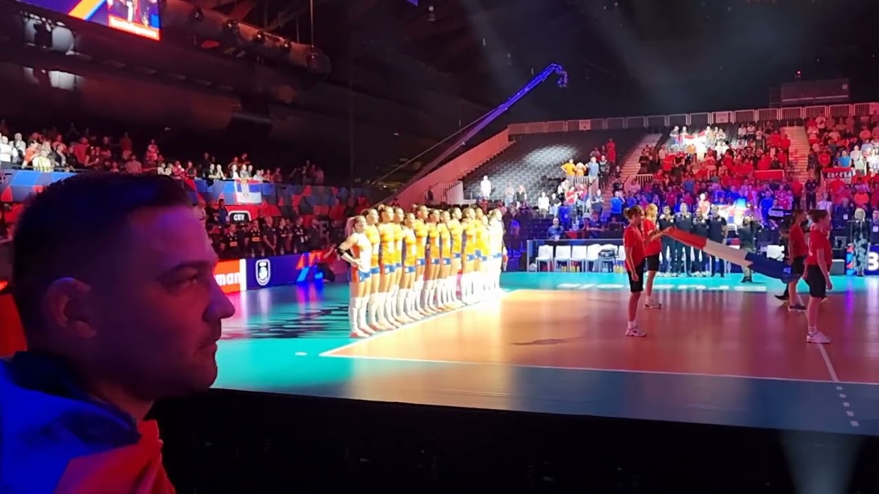 Netherlands - Serbia Eurovolley 2023 volleyball the national anthem