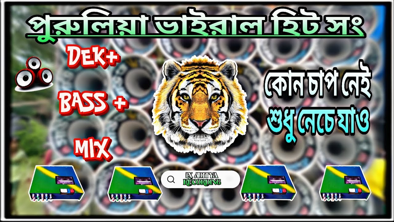 ✨ DEK BASS 💫 আমার ঝিঙ্গা টা কে করলে চুরি গো // Dj KTM dek bass mix // Purulia hit song 🎉  road show