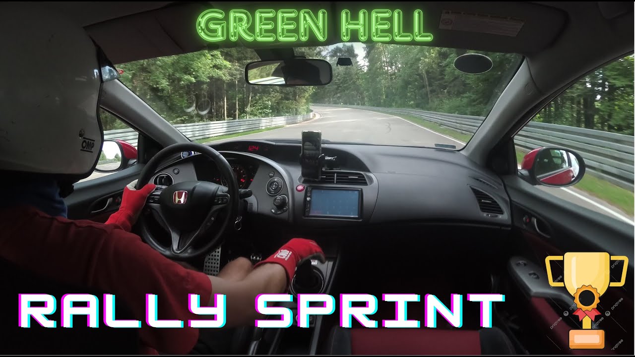 Tor Kielce Rally Sprint with GREEN HELL| Honda Civic FN2 | VTEC CUP POLAND/GT Series