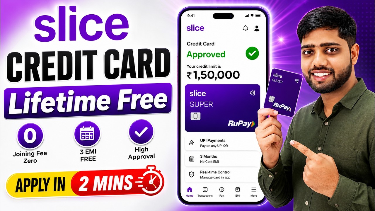How to Apply for Slice Credit Card || How to Apply for Slice RuPay Credit Card || How to Apply fo...