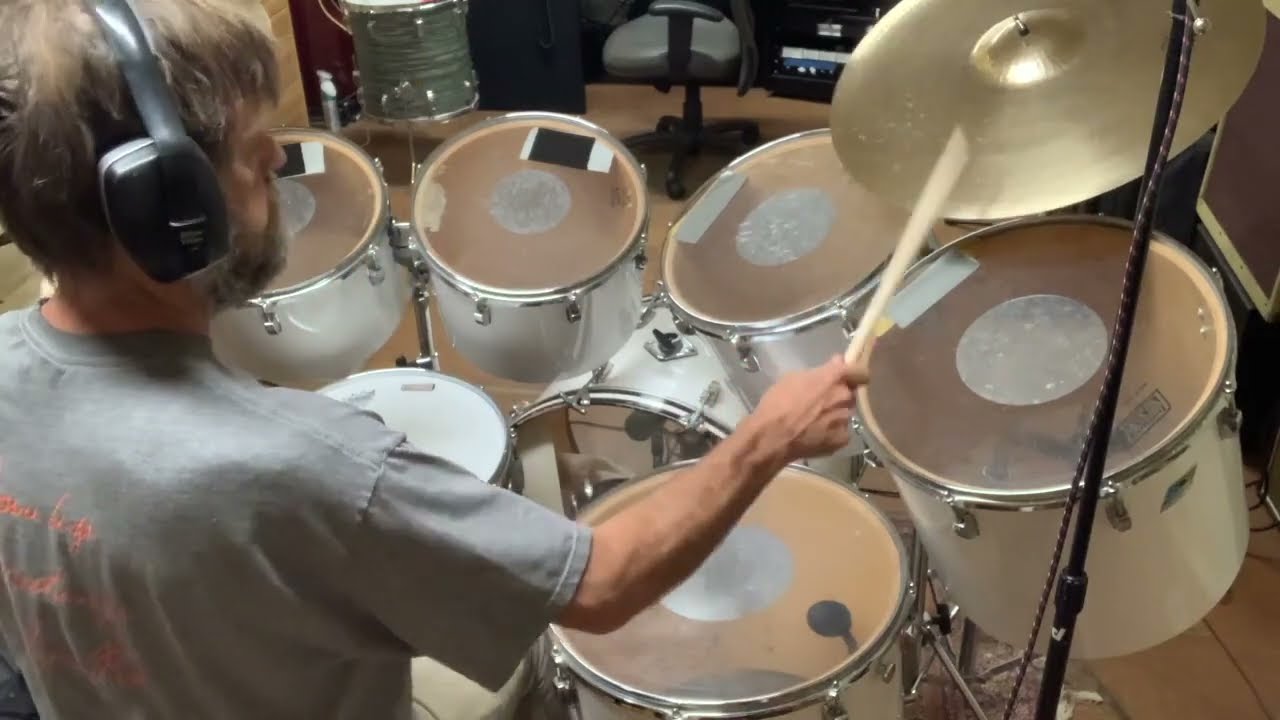 1970s Ludwig Concert Tom Drum Set