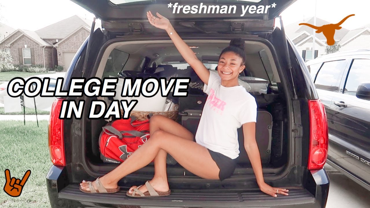 COLLEGE MOVE IN DAY 2020 | freshman year at University of Texas at Austin