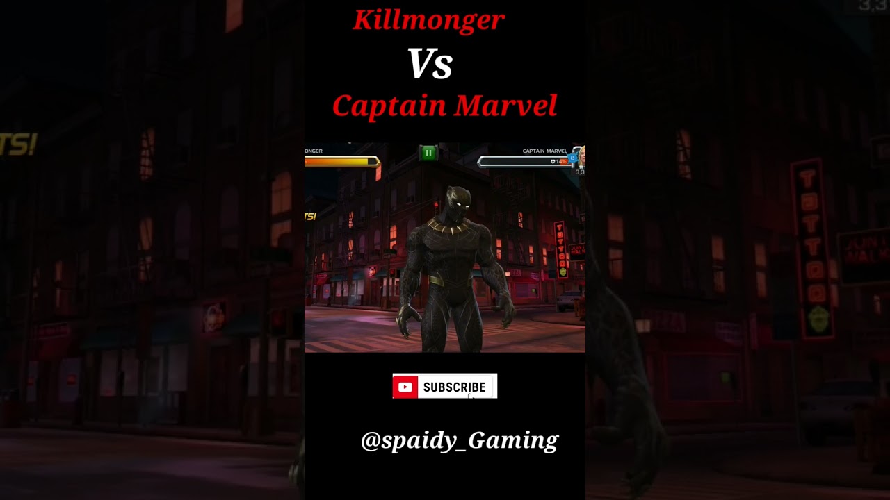 Killmonger Vs Captain Marvel Fight Who is Winner? 