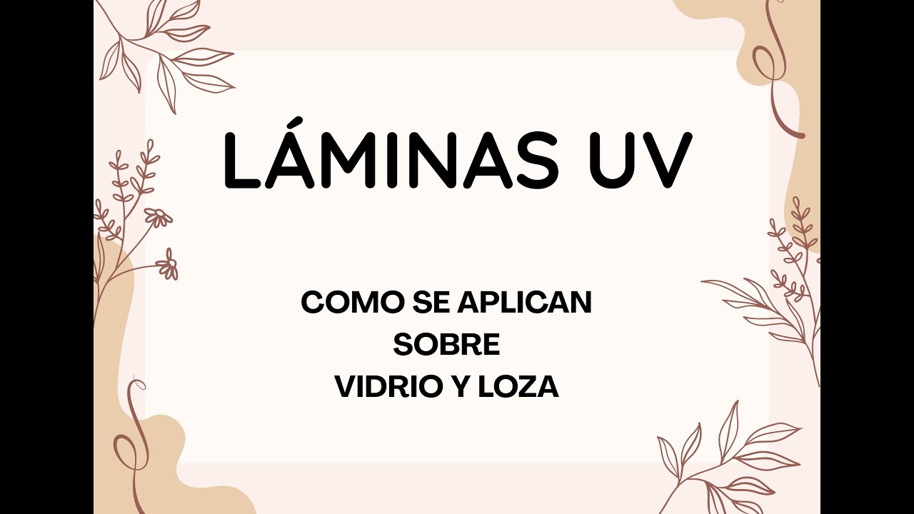 LAMINAS UV
