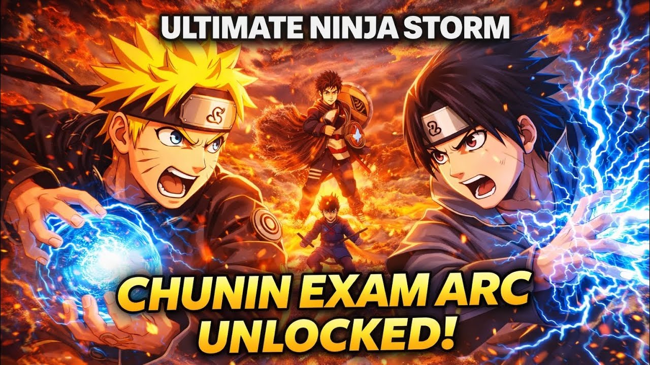 Chunin Exam Missions Unlocked 🔥  Ultimate Ninja Storm Story Gameplay  Naruto