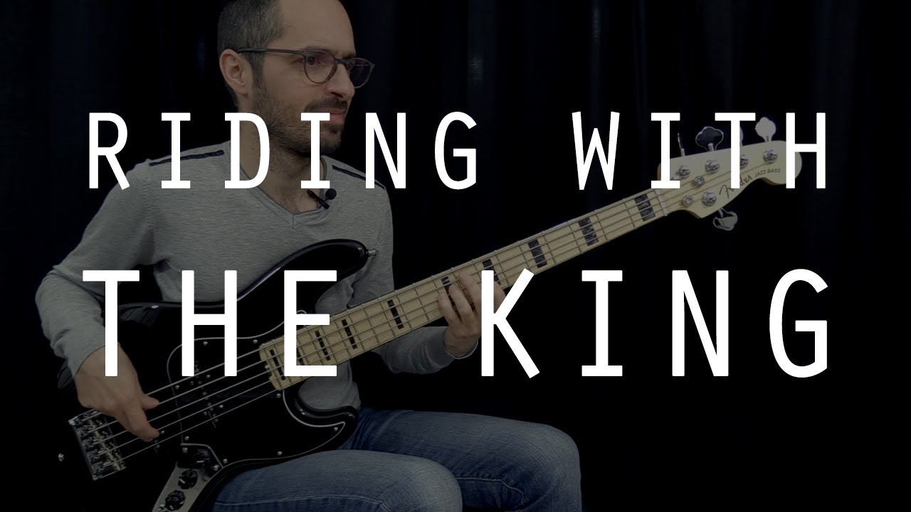 RIDING WITH THE KING - BB King & Clapton /// Authentic Bass Cover - Bruno Tauzin