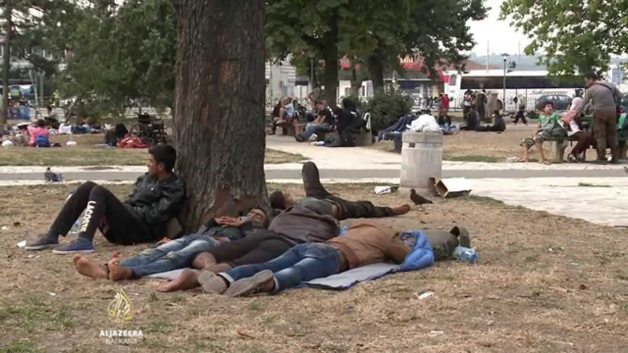 Migranti u Beogradu spavaju po parkovima i ulicama