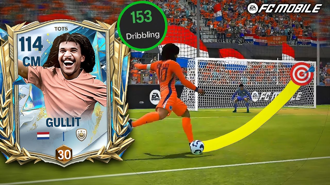 Cooking Defenders with TOTS ICON GULLIT - The Best Card in FC Mobile‼️[ Best CM ]