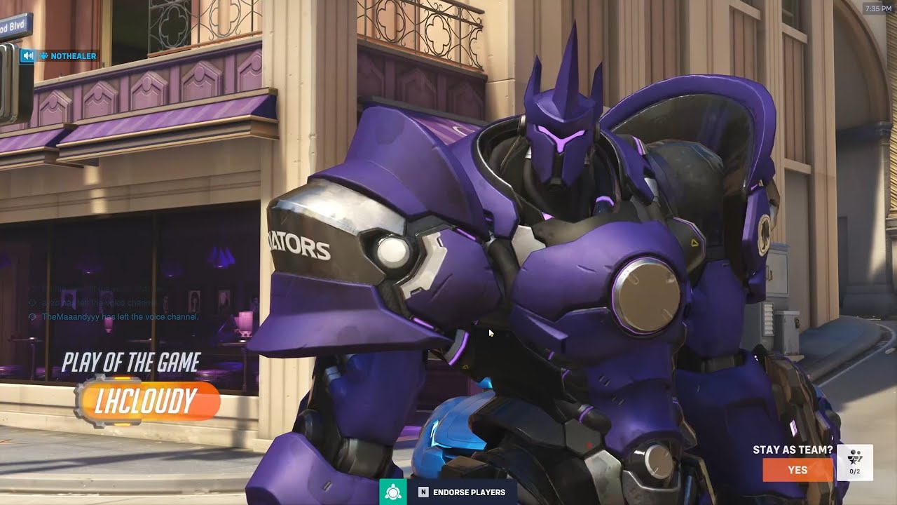 POTG! LHCLOUDY — просто безумие! LHCLOUDY REINHARDT GAMEPLAY OVERWATCH 2, 17 СЕЗОН, ТОП-500