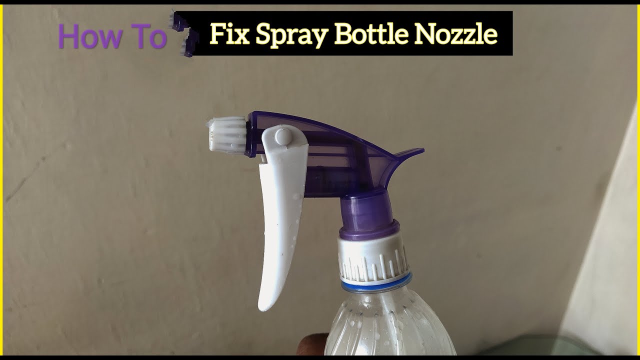 Learn How To Fix Spray Bottle Nozzle subscribe @MYFARitEYOUTUBECHANNEL