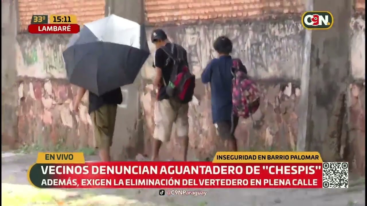 Vecinos denuncian aguantadero de “chespis” y ola de robos
