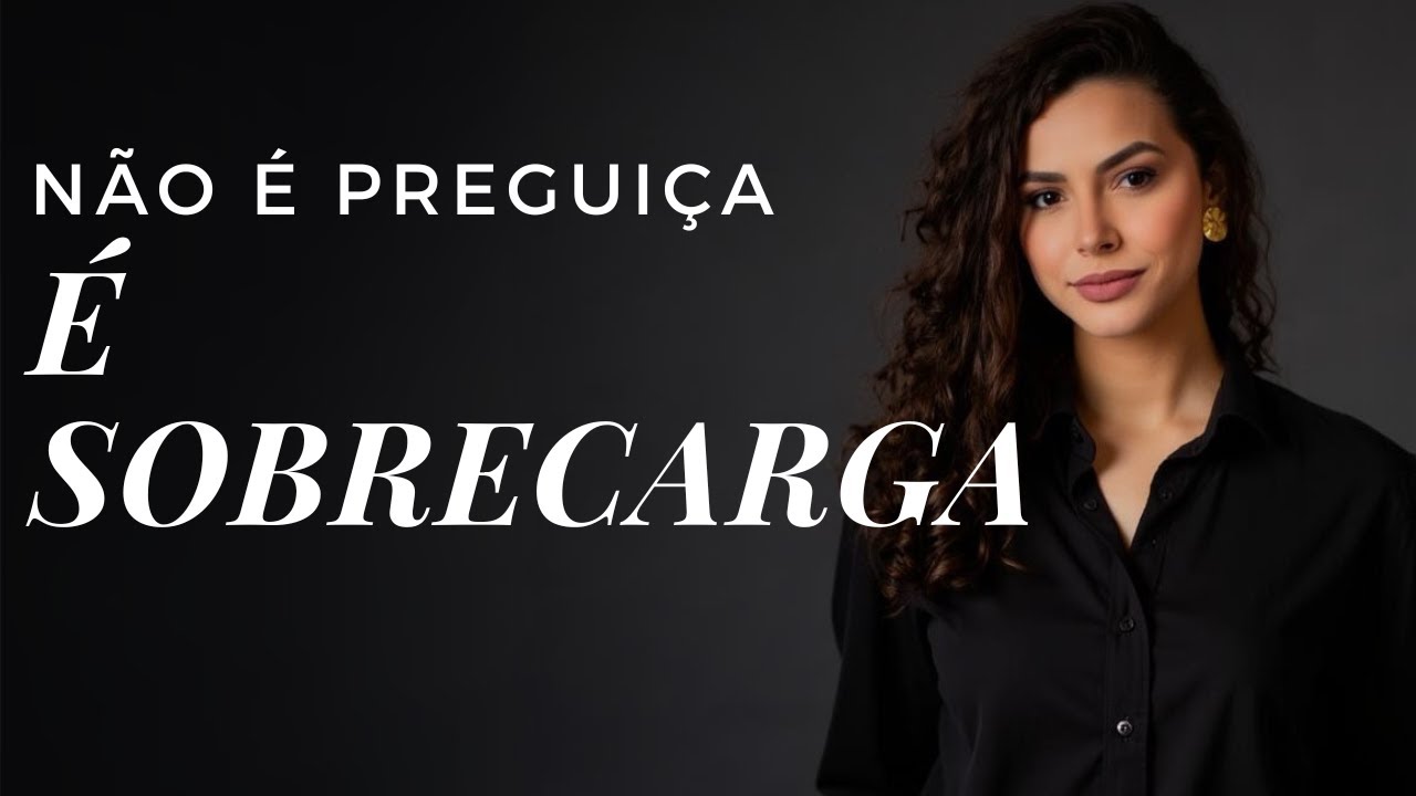 Você não está cansada. Está emocionalmente sobrecarregada (e ninguém te ensinou a sair disso).