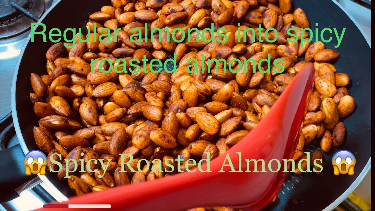 Spicy Roasted Almonds | Keto cooking | Beenas Kitchen