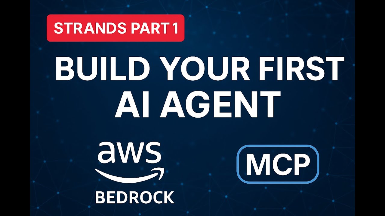 Strands Part 1: Build Your First AI Agent with AWS strands + Bedrock + MCP