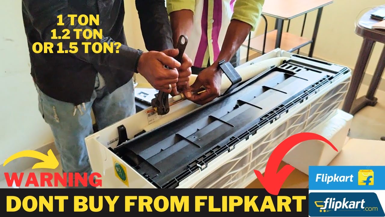 LG 1.2 Ton Dual Inverter AC | Don't buy from Flipkart | Full AC Installation video