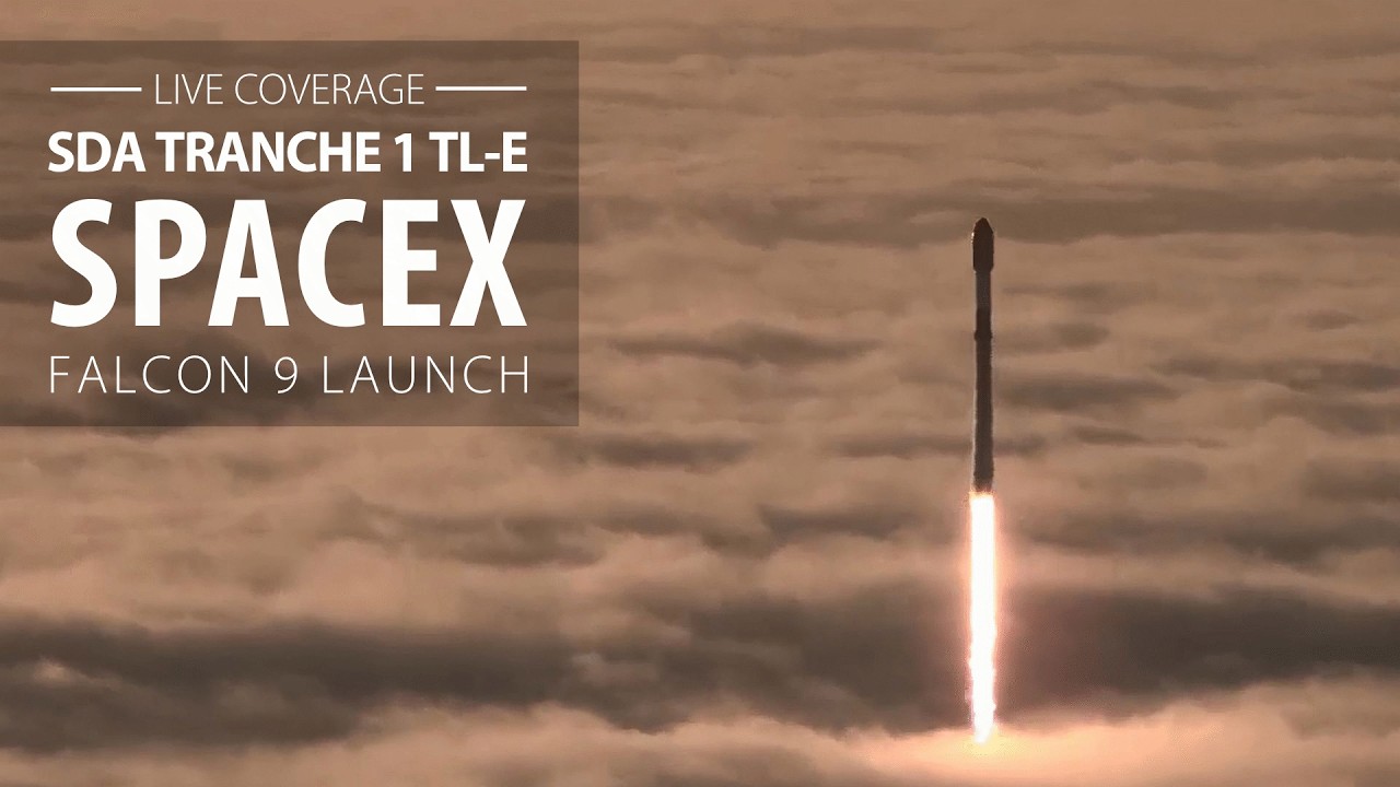 Прямая трансляция: запуск ракеты SpaceX Falcon 9 из Калифорнии для Агентства космического развити...