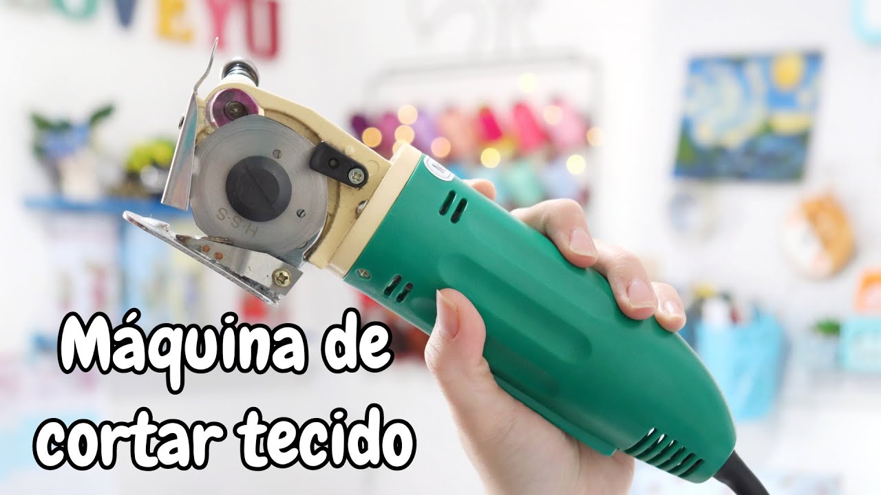 Testando Máquina de Cortar Tecido - Bananinha | Atelier LoveYu