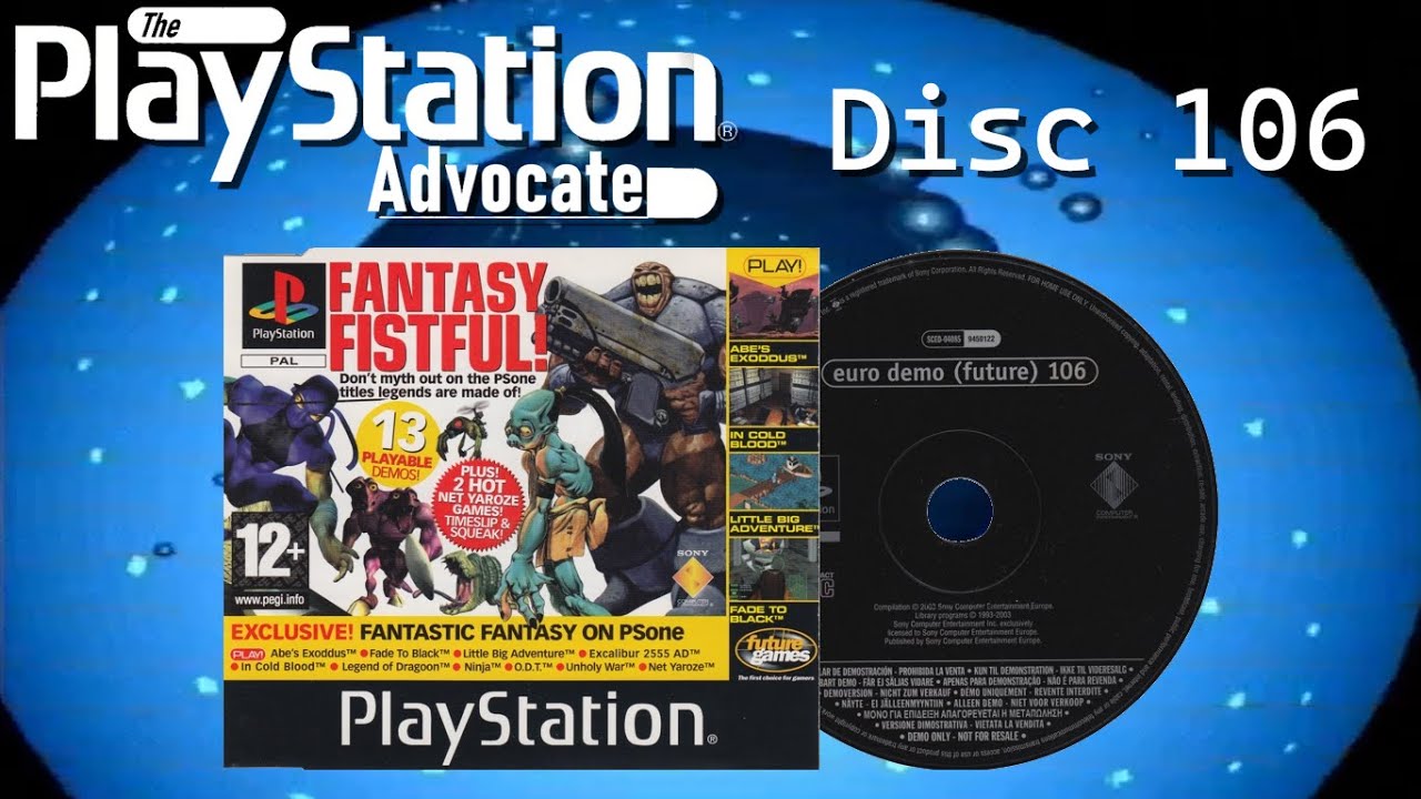 UK Magazine PS1 Demo Disc 106