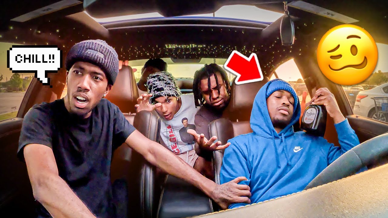 Driving DRUNK Prank On The Guys! @samandtyjaee @GotDamnSam @Roee2crazyy @yeahnico