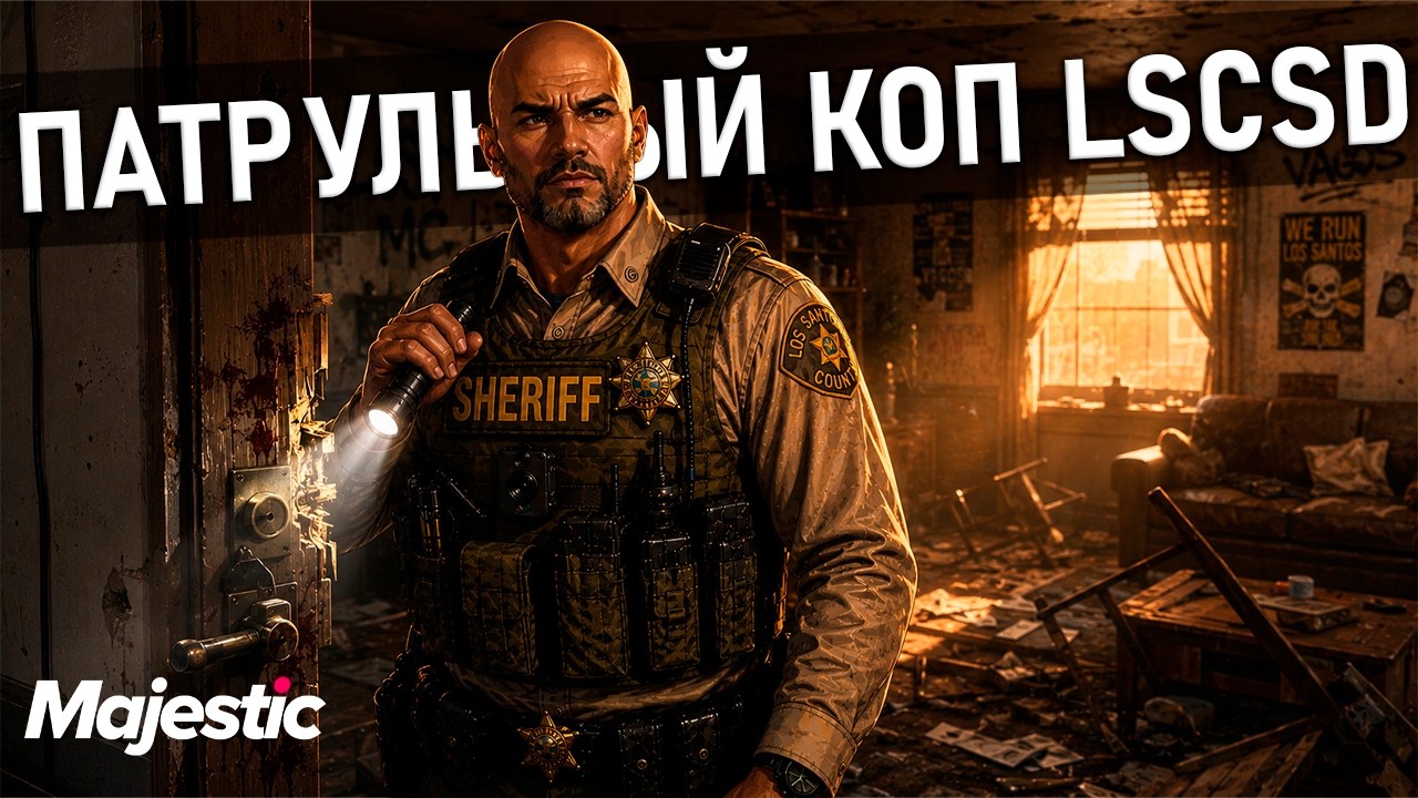 🔴ПАТРУЛЬНЫЙ КОП LSCSD ДЕНЬ 32 | MAJESTIC RP👑