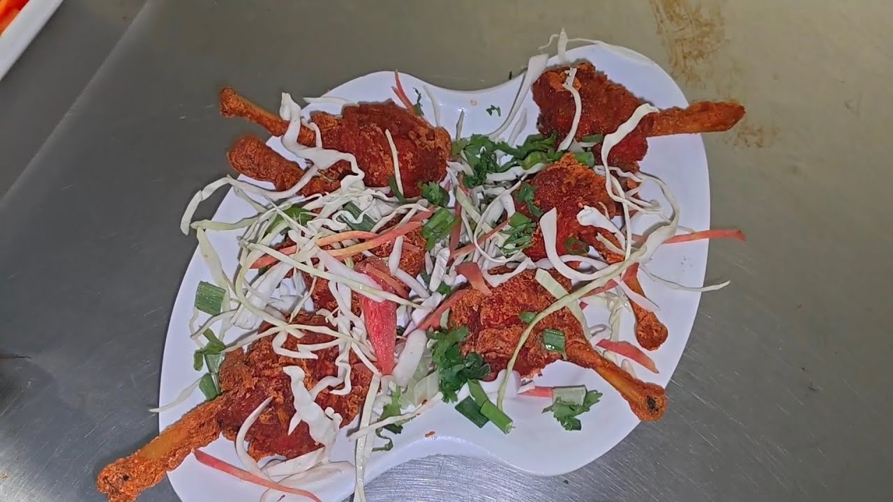 Munawar Chef 09 🧑‍🍳🔥Chicken Lollipop 👈❤️👍🍗🧑‍🍳💥🔥
