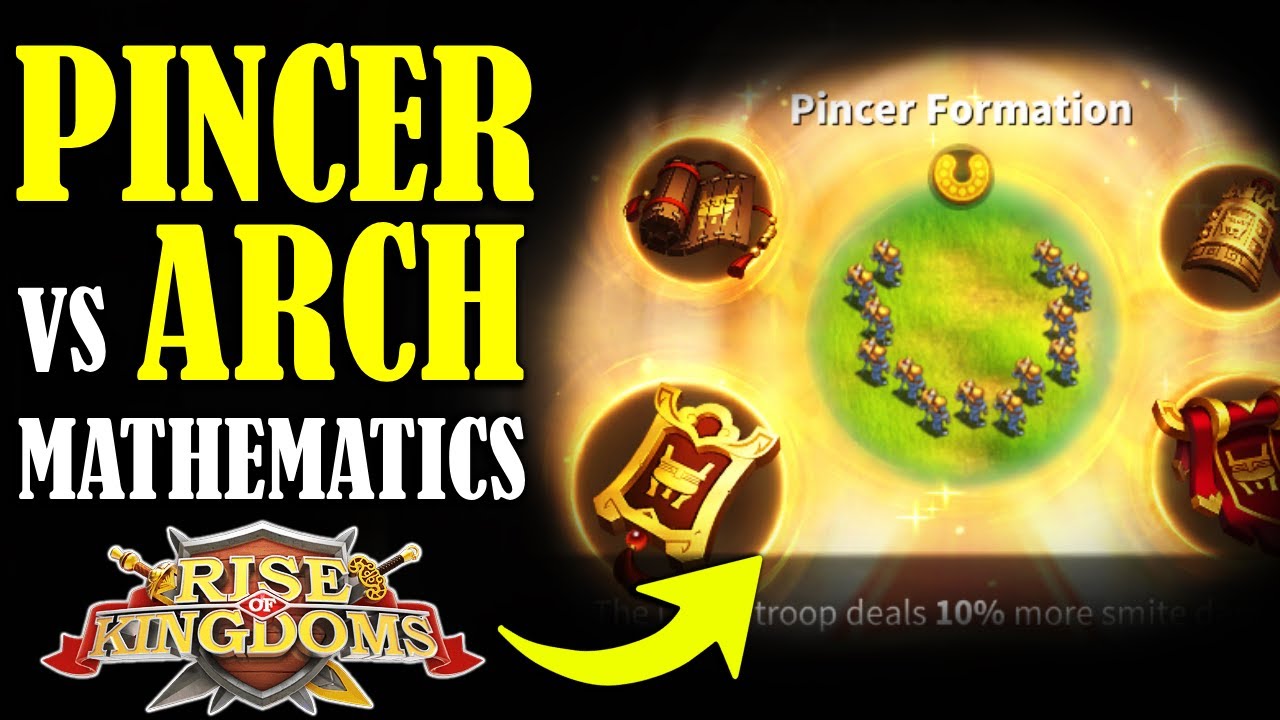NEW FORMATION PINCER Mathematics & Speculations (vs Arch Formation)