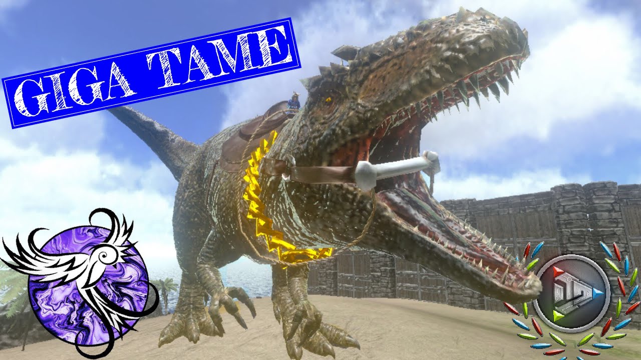 FINALLY TAMING A HIGH LEVEL GIGA | [S1E45] | ARK Survival Evolved Mobile