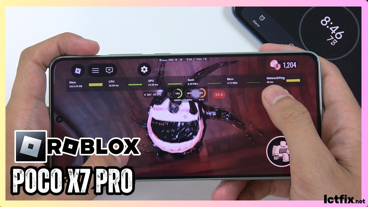 POCO X7 Pro Roblox Gaming Test | Blox Fruits & Doors
