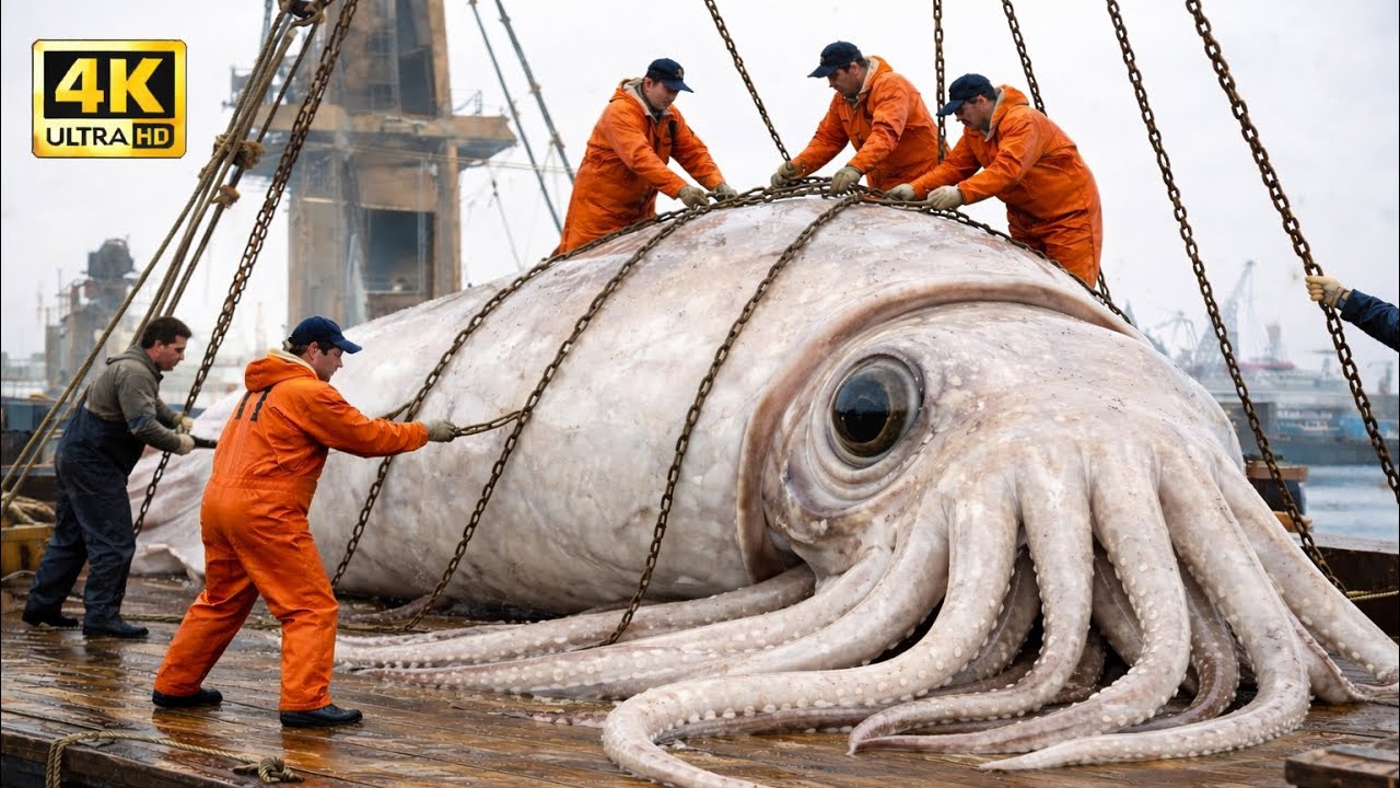 The Final Haul: How Fishermen Make $250,000 in 4 Days | Deep Sea Giant Squid Documentary